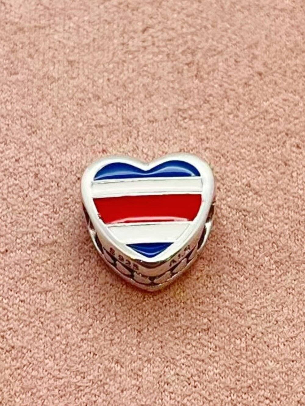 Pandora Casta Rica Flag Exclusive Charm